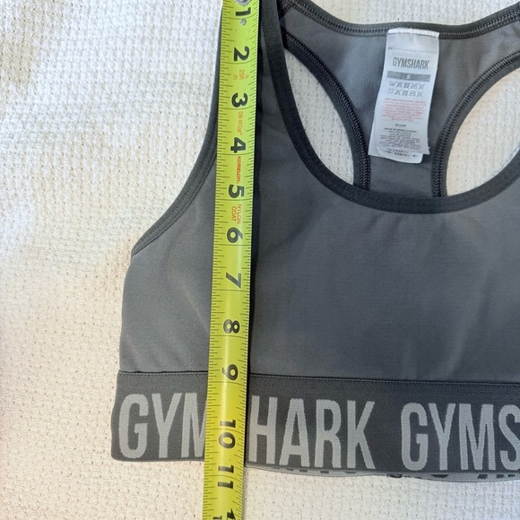 Gymshark Charcoal Sports Bra - Picture 5 of 6